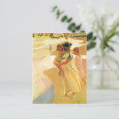 Carte Postale Joaquín Sorolla - Après la baignade, Valence (Debout devant)