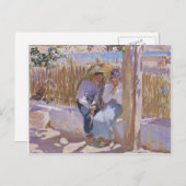 Carte Postale Joaquín Sorolla- Idyll, Javea (Devant / Derrière)