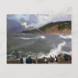 Carte Postale Joaquín Sorolla - La Petite Eau de Saint Sébastien