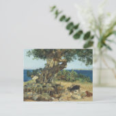 Carte Postale Joaquin Sorolla - Le Carob Tree (Debout devant)