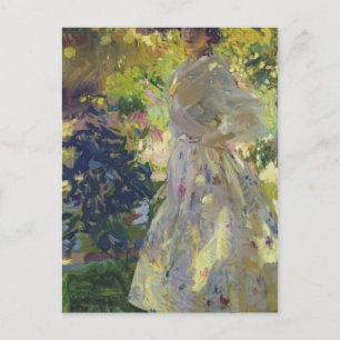 Carte Postale Joaquín Sorolla- Maria habillée en valencienne
