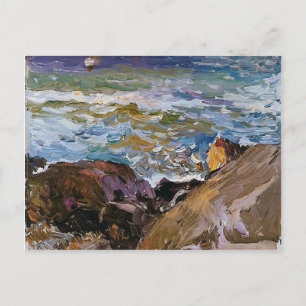 Carte Postale Joaquín Sorolla - Mer à Ibiza