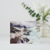 Carte Postale Joaquín Sorolla - Mer et rochers - Jávea (Debout devant)