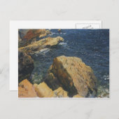 Carte Postale Joaquín Sorolla - Roches du Cap, Javea (Devant / Derrière)
