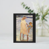 Carte Postale Joaquín Sorolla y Bastida 2 Soeurs (Debout devant)