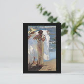 Carte Postale Joaquín Sorolla y Bastida après le bain (Debout devant)