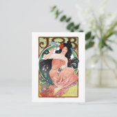 Carte Postale JOB, Mucha (Debout devant)