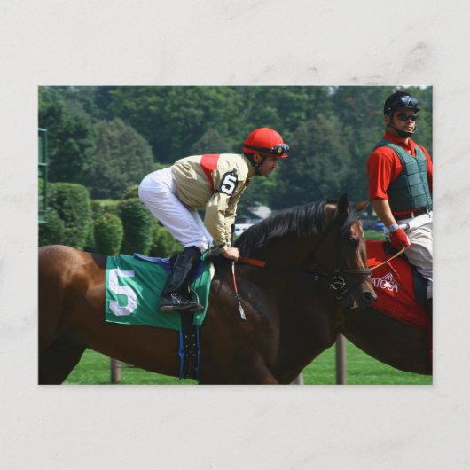 Carte Postale jockey (Devant)