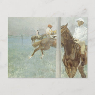 Carte Postale Jockeys Before the Race par Edgar Degas