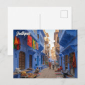 Carte Postale Jodhpur Inde (Devant / Derrière)