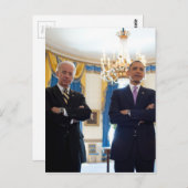 Carte Postale Joe ! Biden et Barack Obama (Devant / Derrière)