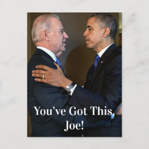 Carte Postale Joe ! Biden et Barack Obama