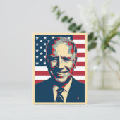Carte Postale Joe Biden Patriotique (Debout devant)