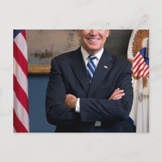 Carte Postale Joe Biden Portrait (Devant)