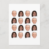 Carte Postale Joe et Kamala Motif (Devant)