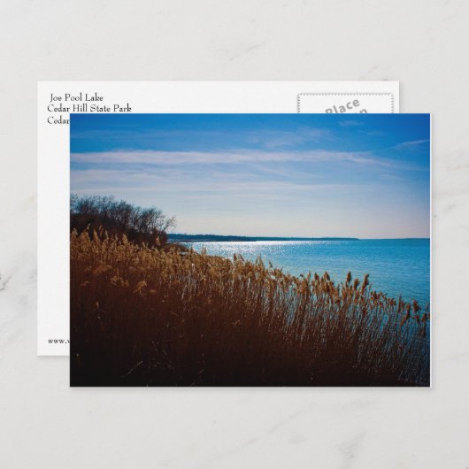 Carte postale Joe Pool Lake (Devant / Derrière)