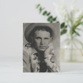 Carte Postale Joe Watts, Texas Cowboy (Debout devant)