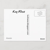 Carte Postale Joe's Bar (Dos)