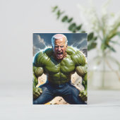 Carte Postale Joey B., de Scranton, PA, fait la promotion de ‘No (Debout devant)