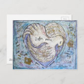 Carte Postale J'offre la paix (Devant / Derrière)