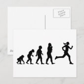 Carte Postale Jogging (Devant / Derrière)