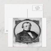 Carte Postale Johann Fichte "Mal compris" (Devant / Derrière)