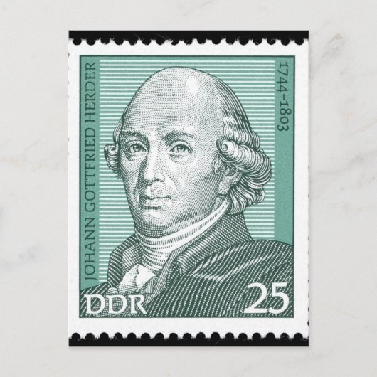 Carte Postale Johann Gottfried Herder (Devant)
