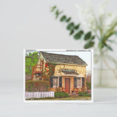 Carte Postale Johann Knopp Home, Fredericksburg, TX (Debout devant)