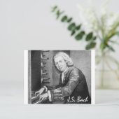 Carte Postale Johann Sebastian Bach Stuff (Debout devant)
