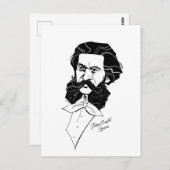 Carte Postale Johann Strauss Jr (Devant / Derrière)