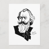 Carte Postale Johannes Brahms (Devant)