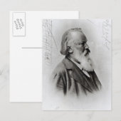 Carte Postale Johannes Brahms (Devant / Derrière)