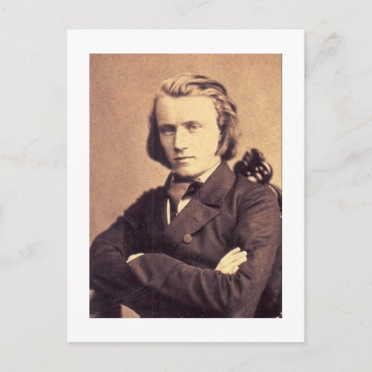 Carte Postale Johannes Brahms (Devant)
