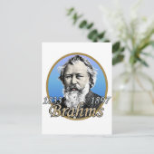 Carte Postale Johannes Brahms (Debout devant)