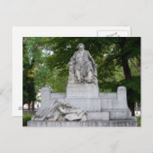 Carte Postale Johannes Brahms (Devant / Derrière)