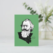 Carte Postale Johannes Brahms (Debout devant)