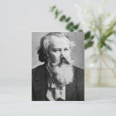 Carte Postale Johannes Brahms, 1879 (Debout devant)