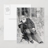 Carte Postale Johannes Brahms, c.1897 (Devant / Derrière)