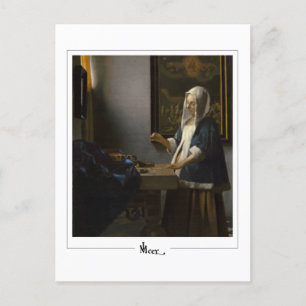 Carte Postale Johannes Vermeer #37 - Art