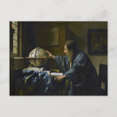 Carte Postale Johannes Vermeer - L'astronome (Devant)