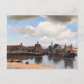 Carte Postale Johannes Vermeer - Vue de Delft (Devant)
