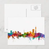 Carte Postale Johannesburg Afrique du Sud Skyline (Devant / Derrière)