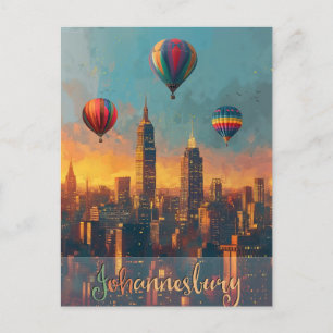 Carte Postale Johannesburg Vintage