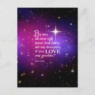 Carte Postale John 13:35