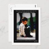 Carte Postale John 14:27 (Devant / Derrière)