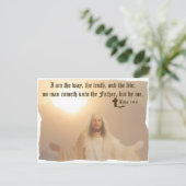 Carte Postale John 14:6 (Debout devant)