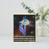 Carte Postale John 3:16 (Debout devant)