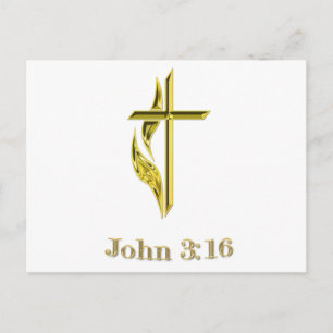 Carte Postale John 3:16 cadeaux