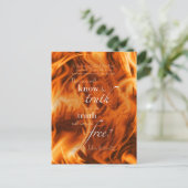 Carte Postale John 8:31-32 (Debout devant)