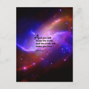 Carte Postale John 8:32